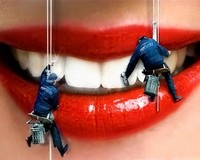 Проф чистка зубов